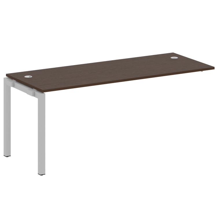 Metal System Quattro Проходной элемент рабочей станции на П-образном м/к 50БП.ПРС-СП-1.5 Венге Цаво/