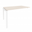 Onix Наборный элемент рабочей станции на П-образном м/к O.MP-1.NRS-3.8 Денвер Светлый/Металл Белый 1