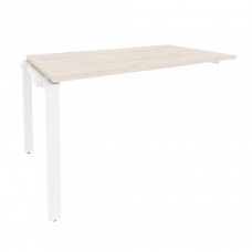 Onix Наборный элемент рабочей станции на П-образном м/к O.MP-1.NRS-3.8 Денвер Светлый/Металл Белый 1