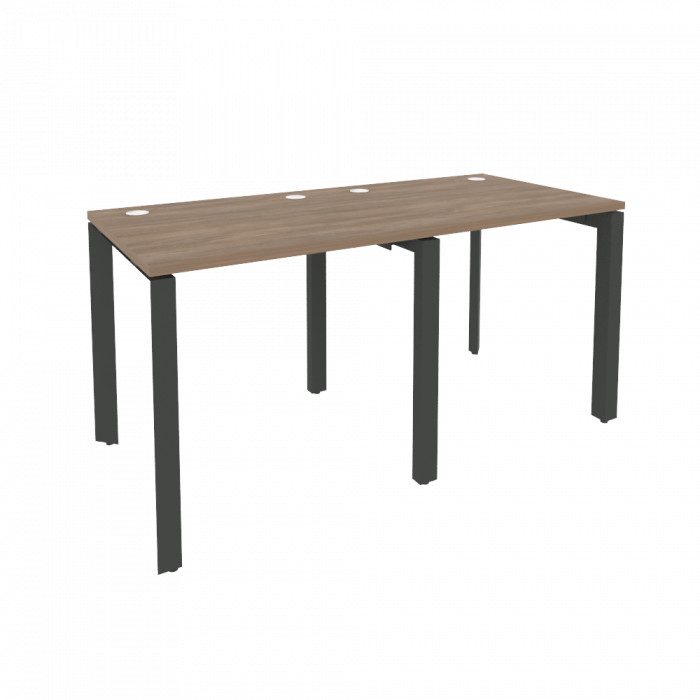 Onix Рабочая станция на П-образном м/к O.MP-RS-2.0.7 Дуб Аризона/Металл Антрацит 1560*720*750