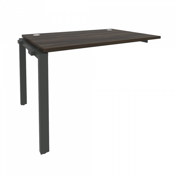 Onix Наборный элемент рабочей станции на П-образном м/к O.MP-1.NRS-2.8 Дуб Мали/Металл Антрацит 1180