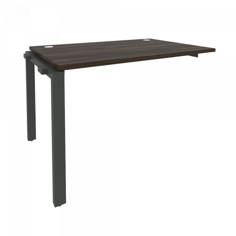 Onix Наборный элемент рабочей станции на П-образном м/к O.MP-1.NRS-2.8 Дуб Мали/Металл Антрацит 1180