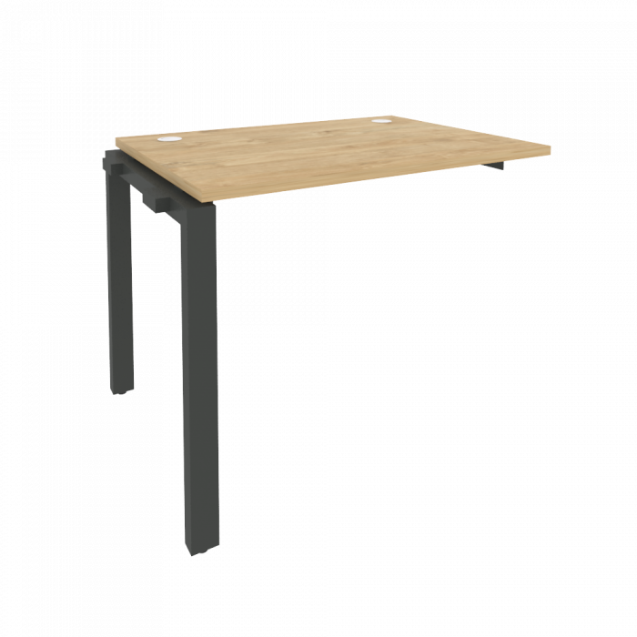 Onix Наборный элемент рабочей станции на П-образном м/к O.MP-1.NRS-1.7 Тиквуд Светлый/Металл Антраци