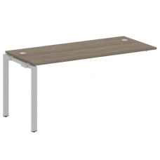 Metal System Проходной элемент рабочей станции на П-образном м/к БП.ПРС-СП-1.4 Вяз Благородный/Метал