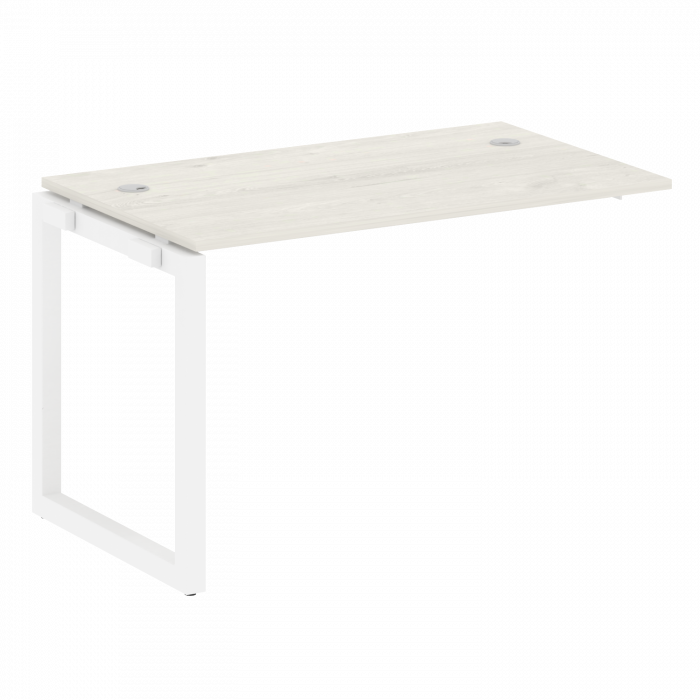 Metal System Quattro Проходной элемент рабочей станции на О-образном м/к 50БО.ПРС-СП-1.2 Дуб Наварра