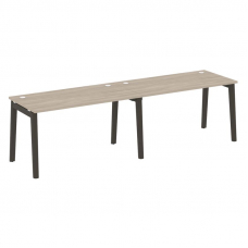 Onix Wood Рабочая станция OW.RS-2.3.7 Дуб Аттик/Дуб Темный/Металл Антрацит 2760*720*750