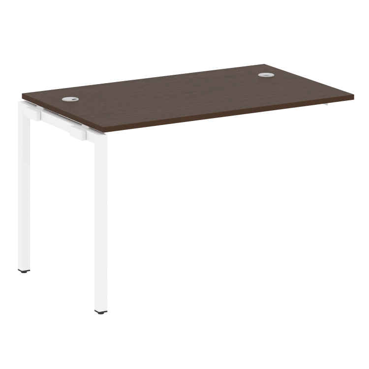 Metal System Quattro Проходной элемент рабочей станции на П-образном м/к 40БП.ПРС-СП-1.2 Венге Цаво/