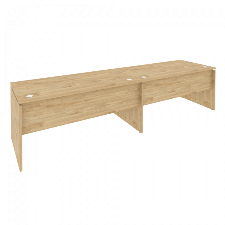 Onix Рабочая станция O.RS-2.4.8 Тиквуд Светлый 3160*800*750