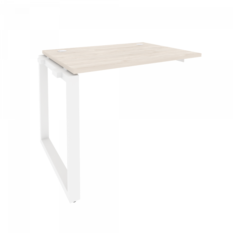 Onix Наборный элемент рабочей станции на О-образном м/к O.MO-1.NRS-1.7 Денвер Светлый/Металл Белый 9