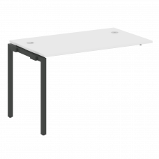 Metal System Quattro Проходной элемент рабочей станции на П-образном м/к 40БП.ПРС-СП-1.2 Белый/Метал