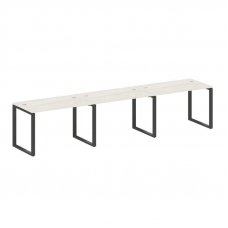 Metal System Рабочая станция на 3 места на О-образном м/к БО.СМ-3.2 Дуб Наварра/Металл Антрацит 3600