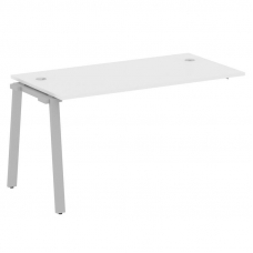 Metal System Проходной элемент рабочей станции на А-образном м/к БА.ПРС-СП-1.3 Белый/Металл Серый 14