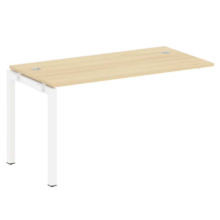 Metal System Quattro Проходной элемент рабочей станции на П-образном м/к 50БП.ПРС-СП-1.3 Акация Лорк