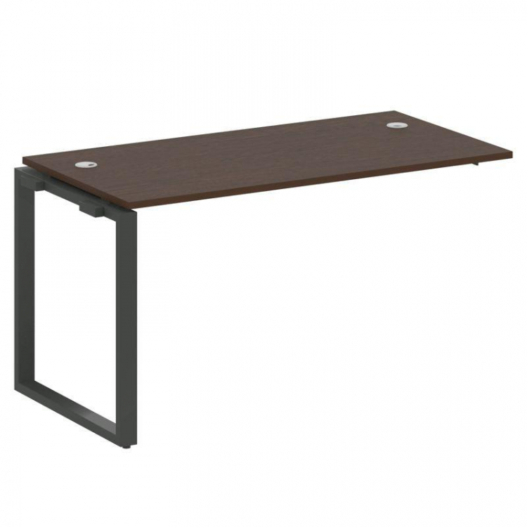 Metal System Проходной элемент рабочей станции на О-образном м/к БО.ПРС-СП-1.3 Венге Цаво/Металл Ант