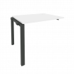 Onix Наборный элемент рабочей станции на П-образном м/к O.MP-1.NRS-1.8 Белый Бриллиант/Металл Антрац