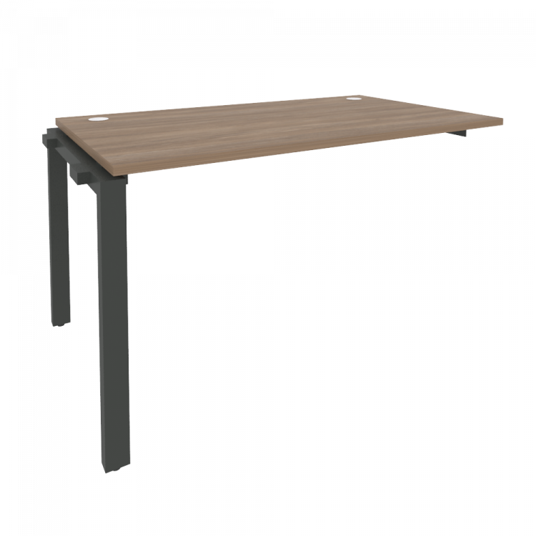 Onix Наборный элемент рабочей станции на П-образном м/к O.MP-1.NRS-3.8 Дуб Аризона/Металл Антрацит 1