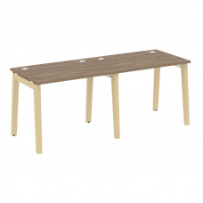 Onix Wood Рабочая станция OW.RS-2.1.7 Дуб Аризона/Дуб Светлый/Металл Белый 1960*720*750