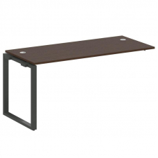 Metal System Проходной элемент рабочей станции на О-образном м/к БО.ПРС-СП-1.4 Венге Цаво/Металл Ант