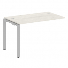 Metal System Проходной элемент рабочей станции на П-образном м/к БП.ПРС-СП-1.2 Дуб Наварра/Металл Се