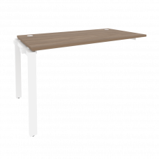 Onix Наборный элемент рабочей станции на П-образном м/к O.MP-1.NRS-3.7 Дуб Аризона/Металл Белый 1380