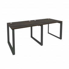 Onix Рабочая станция на О-образном м/к O.MO-RS-2.1.8 Дуб Мали/Металл Антрацит 1960*800*750