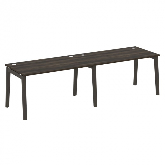 Onix Wood Рабочая станция OW.RS-2.3.8 Дуб Мали/Дуб Темный/Металл Антрацит 2760*800*750