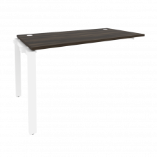 Onix Наборный элемент рабочей станции на П-образном м/к O.MP-1.NRS-3.7 Дуб Мали/Металл Белый 1380*72