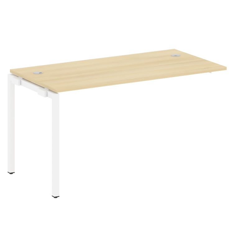 Metal System Quattro Проходной элемент рабочей станции на П-образном м/к 40БП.ПРС-СП-1.3 Акация Лорк