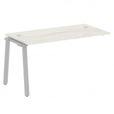 Metal System Проходной элемент рабочей станции на А-образном м/к БА.ПРС-СП-1.3 Дуб Наварра/Металл Се