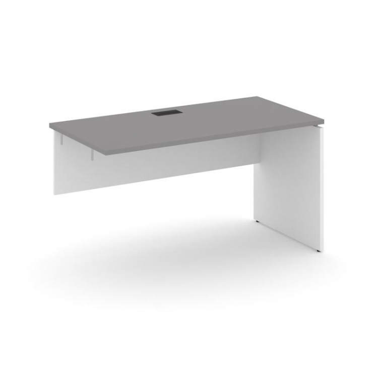 Стайл Проджект Проходной наборный элемент SN-D.ONRS-014 Серый Пепел/Белый/Черный Заглушка 1580*700*7