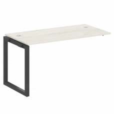 Metal System Quattro Проходной элемент рабочей станции на О-образном м/к 50БО.ПРС-СП-1.3 Дуб Наварра