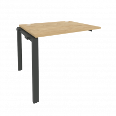 Onix Наборный элемент рабочей станции на П-образном м/к O.MP-1.NRS-1.8 Тиквуд Светлый/Металл Антраци