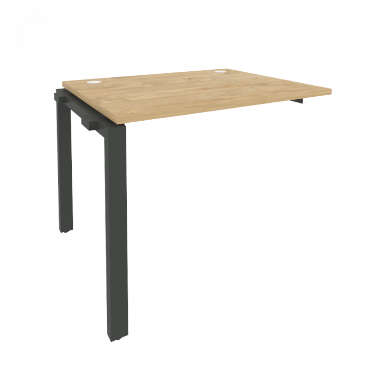 Onix Наборный элемент рабочей станции на П-образном м/к O.MP-1.NRS-1.8 Тиквуд Светлый/Металл Антраци