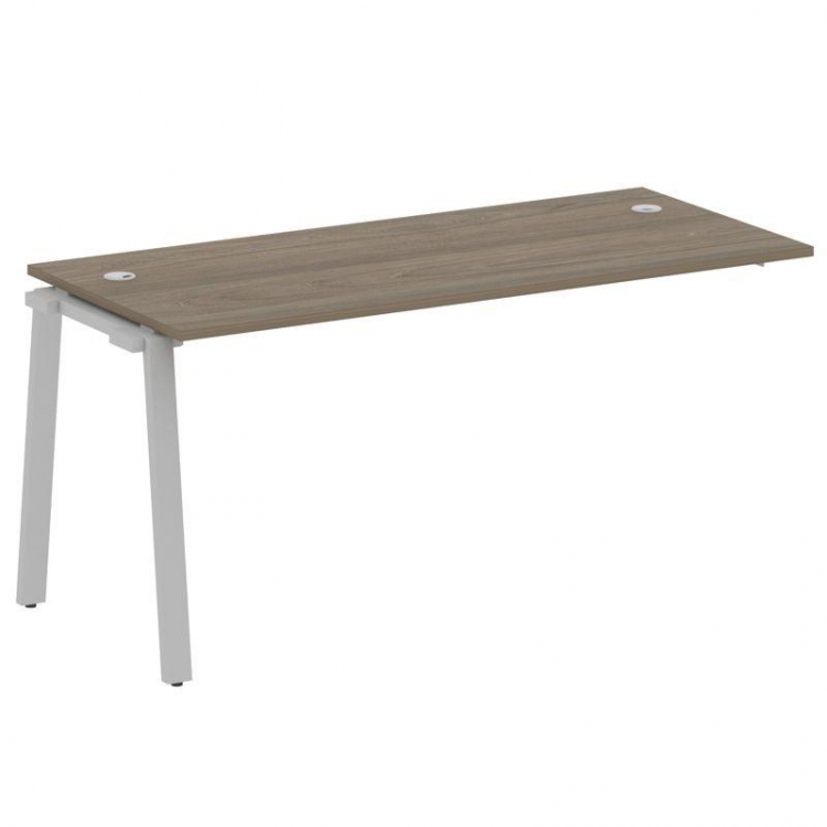 Metal System Проходной элемент рабочей станции на А-образном м/к БА.ПРС-СП-1.4 Вяз Благородный/Метал