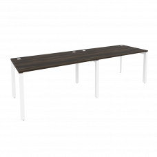 Onix Рабочая станция на П-образном м/к O.MP-RS-2.3.8 Дуб Мали/Металл Белый 2760*800*750