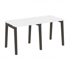 Onix Wood Рабочая станция OW.RS-2.0.7 Белый Бриллиант/Дуб Темный/Металл Антрацит 1560*720*750