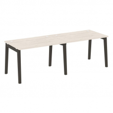 Onix Wood Рабочая станция OW.RS-2.2.8 Денвер Светлый/Дуб Темный/Металл Антрацит 2360*800*750