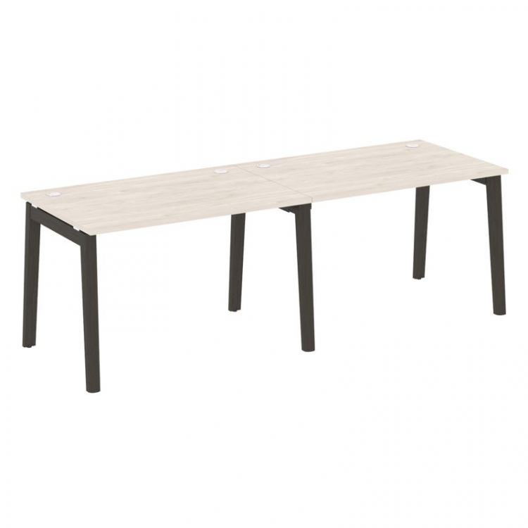 Onix Wood Рабочая станция OW.RS-2.2.8 Денвер Светлый/Дуб Темный/Металл Антрацит 2360*800*750