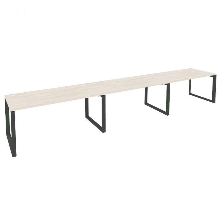 Onix Рабочая станция на О-образном м/к O.MO-RS-3.4.8 Денвер Светлый/Металл Антрацит 4740*800*750