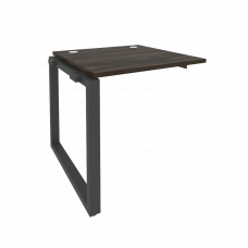 Onix Наборный элемент рабочей станции на О-образном м/к O.MO-1.NRS-0.8 Дуб Мали/Металл Антрацит 780*