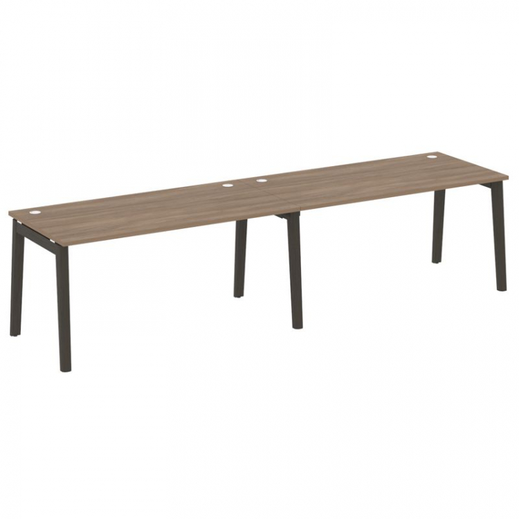 Onix Wood Рабочая станция OW.RS-2.4.8 Дуб Аризона/Дуб Темный/Металл Антрацит 3160*800*750