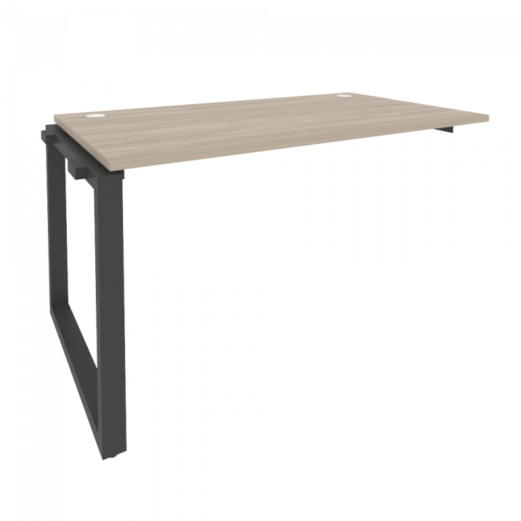 Onix Наборный элемент рабочей станции на О-образном м/к O.MO-1.NRS-3.8 Дуб Аттик/Металл Антрацит 138