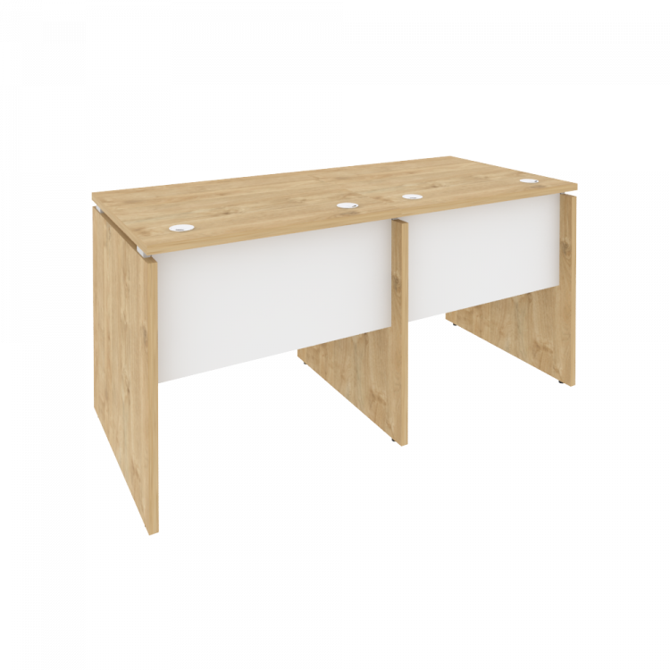 Onix Рабочая станция O.RS-2.0.7 Тиквуд Светлый/Белый Бриллиант 1560*720*750