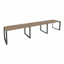 Onix Рабочая станция на О-образном м/к O.MO-RS-3.3.8 Дуб Аризона/Металл Антрацит 4140*800*750