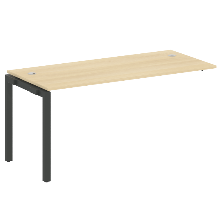 Metal System Quattro Проходной элемент рабочей станции на П-образном м/к 50БП.ПРС-СП-1.4 Акация Лорк