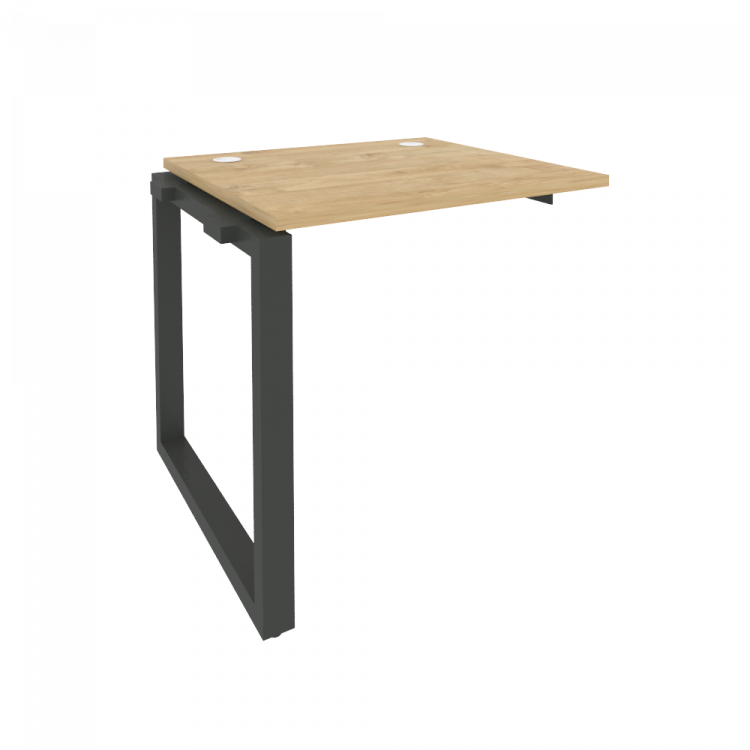 Onix Наборный элемент рабочей станции на О-образном м/к O.MO-1.NRS-0.7 Тиквуд Светлый/Металл Антраци