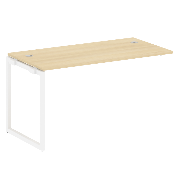 Metal System Quattro Проходной элемент рабочей станции на О-образном м/к 40БО.ПРС-СП-1.3 Акация Лорк