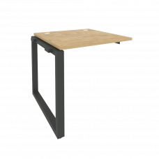 Onix Наборный элемент рабочей станции на О-образном м/к O.MO-1.NRS-0.8 Тиквуд Светлый/Металл Антраци