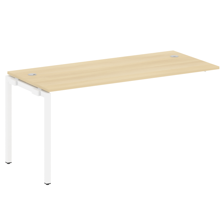 Metal System Quattro Проходной элемент рабочей станции на П-образном м/к 40БП.ПРС-СП-1.4 Акация Лорк