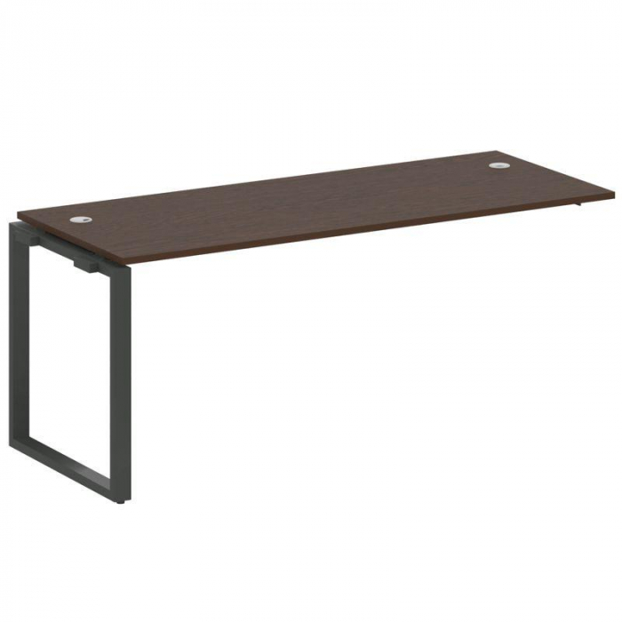 Метал Систем Проходной элемент рабочей станции на О-образном м/к БО.ПРС-СП-1.5 Венге Цаво/Металл Ант